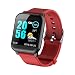 Produktbild LVYIMAO Smartwatch mit Herzfrequenz-Blutdruckmessgerät, Z02 Farbdisplay, wasserdicht, Bluetooth Sport Smart Watch Herzfrequenz Blutdruckmessgerät Uhr für iOS Android