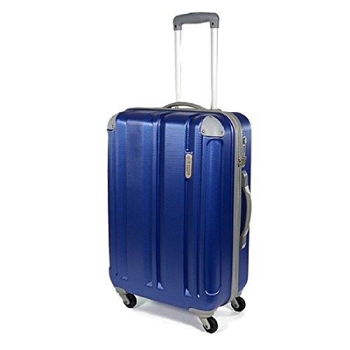 Preisvergleich Produktbild Enrico Benetti hartschäliger medium Reisekoffer Saint Louis blau