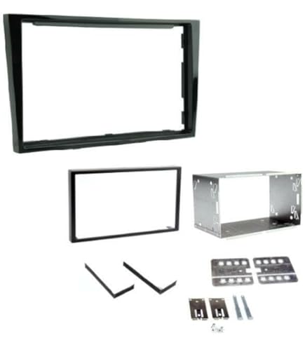 Sound-way Kit Montage Adaptateur Cadre de Radio 1 DIN Façade Autoradio