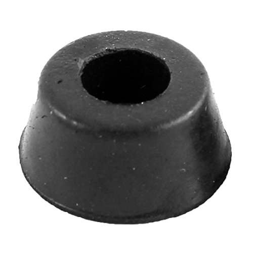 sourcingmap® Möbel Tisch Hocker Schutz schwarz Gunmmi Stuhlbein Spitzenkissen 16 Stück - 2
