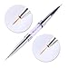 Produktbild CoulorButtons Double-ended Nail Art Liner Brush Line Drawing Pen Rhinestone Nail Art Manicure DIY Tool