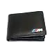 Produktbild S-WEKA M Line Original Leder Auto Lizenz Tasche für BMW M E30 E34 E36 E39 E46 X5 E53 E60 E61 E70 E90 F10 F20 F30 X1 X3 X6 Z4 (schwarz)