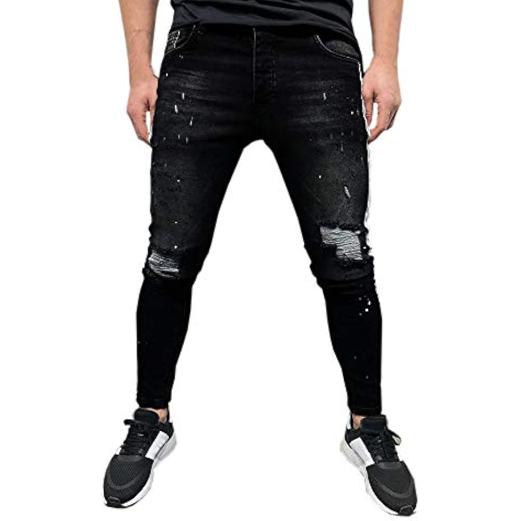 Hombre Ropa Strir Ropa Pantalones Vaqueros Rotos Hombre Jeans