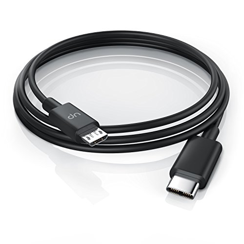 CSL – 1m USB C zu micro USB Kabel | USB 3.1 Typ C zu microUSB Adapterkabel | für alle Typ C Geräte wie MacBook 2015 / 2016, Nexus 6P, Nexus 5x, LG G5, ChromeBook Pixel, Nokia N1 Tablet, OnePlus 2 und MacBook | bidirektional - 3