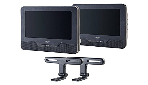 BUSH DVD8791CUK 7" LCD 2 - Twin Screen portable in car DVD Players - Black - Image 3