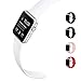 Produktbild Apple Watch Sportarmband by Rocketfox, 42 mm, 44mm Serie 4 kompatibel, Größe M/L, Soft Silikon Armband, Apple iWatch Serie 1/ Serie 2/ Serie 3 Ersatzarmbänder, Weiß