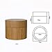 100ML Environmental Bamboo Body Empty Refillable Cosmetic Cream Jar Storage Bottle Container Bottle for Travel And Home