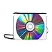 Price comparison product image Colourful Refraction Effects On Dvds Pattern Custom High-grade Nylon Slim Clutch Bag Cross-body Bag Shoulder Bag