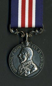 British WWI Military Medal for Bravery in the Field