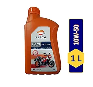 Repsol Moto Biker 4T 10W-50 Engine Oil (1 L)