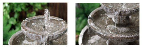 3-stöckiger Solar-Kaskadenbrunnen - 5