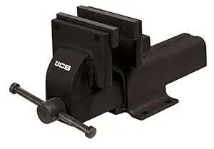 JCB Tools Engineer's Bench Vice Fixed base. Jaw Width 6