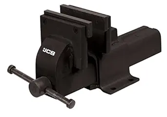 JCB Tools Engineer's Bench Vice Fixed base. Jaw Width 4