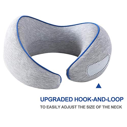 Preisvergleich Produktbild Reisekissen,Nackenkissen Nackenmassagegerät U-Form Elektrisches Kissenmassagegerät Relax Muscle Verstellbares Nackenmassagegerät Kissen Grün Und Grau Grau 25X25X12Cm