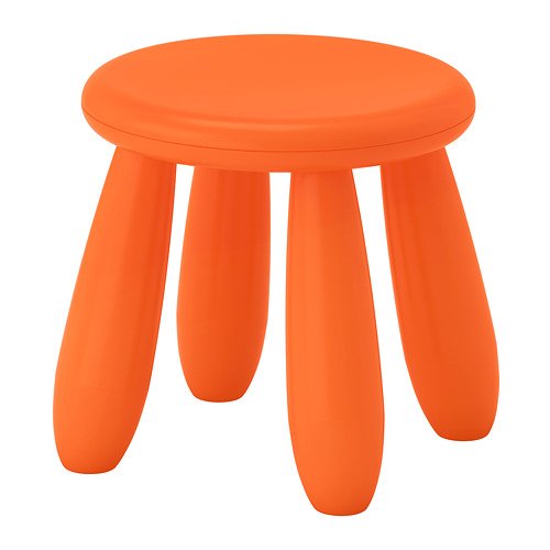 I K E A Sweden IKEA Mammut Tabouret pour Enfant Orange