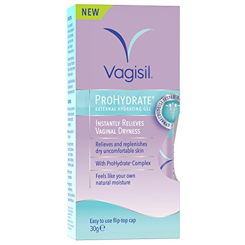 VAGISIL ProHydrate External Hydrating Gel, Intantly Relieves Vaginal