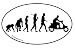 Produktbild SCOOTER I MOTORROLLER scooterist roller EVOLUTION Aufkleber Autoaufkleber Sticker Vinylaufkleber Decal