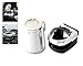 Produktbild DSstyles Universal Auto Zigarette Aschenbecher Portable Auto Auto Aschenbecher mit LED Asche Halter Aschenbecher und Car Cup Holder - Silber