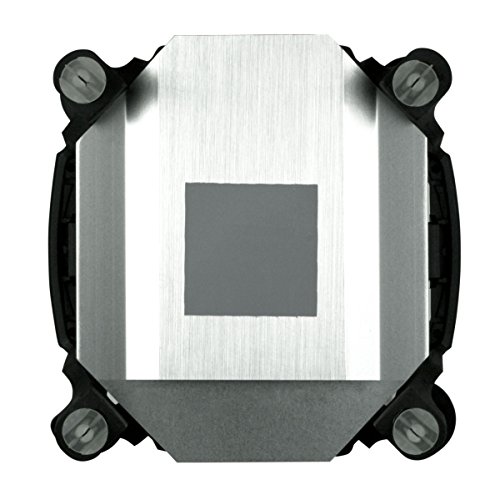 ARCTIC Alpine 11 - Ventilador de ordenador silencioso  Enfriador CPU con ventilador PWM de 80 mm  compatible con Intel