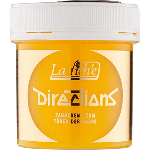 DIRECTIONS Bright Daffodil Semi-Permanent Hair Colour - 88ml Tub
