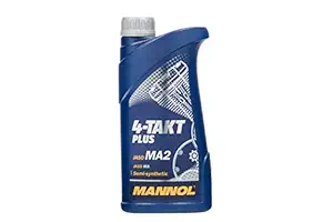 MANNOL 7202 4-TAKT Plus 4 Stroke 10W-40 SEMI-Synthetic Engine Oil JASO MA/MA2 German Import 1 L