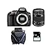 Produktbild Nikon D5300 + 18 – 200 mm F3.5 – 6.3 DC Makro OS HSM + SD 4 GB KIT D Kamera SLR 3000 MP CMOS 6000 x 4000pixels schwarz – Digitalkameras (24,2 MP, 6000 x 4000 Pixel, CMOS, Full HD, 480 g, schwarz)