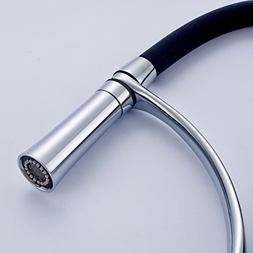 Fapully Wasserhahn Küchenarmatur Küche Mischbatterie Spüle Waschtisch Waschbecken Armatur für Küche Einhebelarmatur küchenspüle Chrom - 4