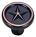 Produktbild Hardware House 64-4286 Texas Star Style Cabinet Knob, Classic Bronze by Hardware House