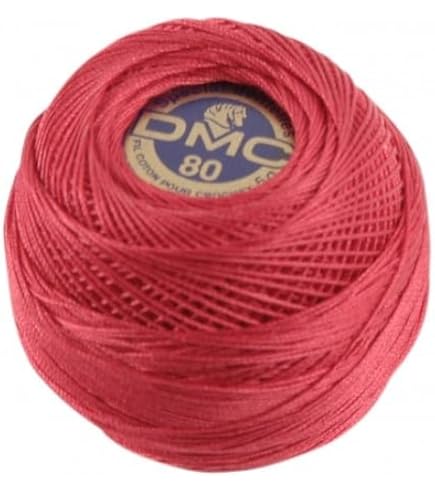 Dmc 107 Thread DMC Fil A Dentelles Cotton Crochet Thread 6 Ply 107 - Per 5 Gram Ball