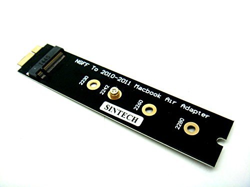 Sintech m.2 NGFF SSD auf 18pin Adapter als SSD von 2010–2011 MacBook Air A1369 A1370 1375 A1377 MC505 MC506 - 3