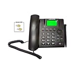 Lexstar LX-4G-2 Dual SIM Cordless Landline Phone (Black) (Jio...