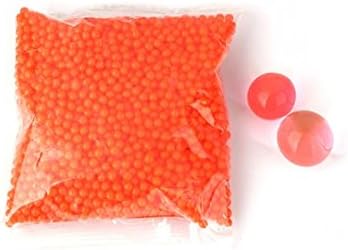 creafirm – 3000 Beads 3 mm Orbeez Color Orange Red