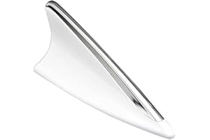 HUAMENGYUAN Aleta de tiburón Antena Universal de señal,Anti estático Cubierta de antena de aleta de tiburón para automóvil Techo Decorativo