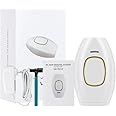 IPL Hair Removal Device, IPL Hair Removal System, Permanent Hair Remover with 5 Energy Levels, Painless Hair Removal for Women and Men, Hair Remover for Facial, Legs, Arms, Body (White)
