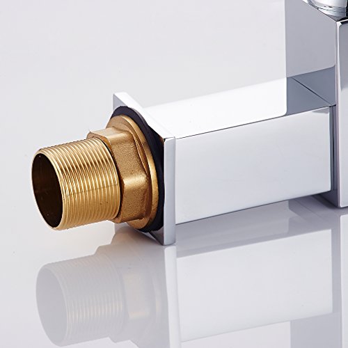 Auralum® Zeitgenössig 360 Grad Einhebel Spiral Spiralfederarmatur Wasserhahn Armatur Hochdruck Küchenarmatur für Küche Spüle - 6