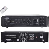 Hepa Merz HM350 6 B&ouml;lgeli 350 Watt Mikser, Amfi Usb ve Bluetooth Bağlantı