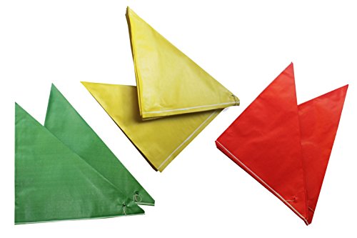 Spitztüten aus Papier Länge ca. 19 cm für ca. 125 g Inhalt in verschiedenen Farben (100 Stück, rot) - 2