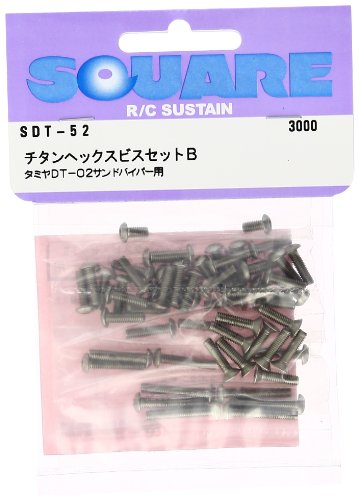 Preisvergleich Produktbild Titan Sechskantschraube Set B (fur DT-02) SDT-52