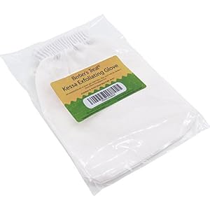 Berber's Treat Kessa Exfoliating Glove - Scrub and Remove Dead Skin Cells, Ingrown Hair Treatment, Tan Remover Mitt… - Image 2