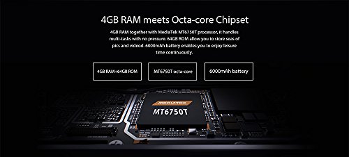 Oukitel K3 Smartphone 4G, 5.5