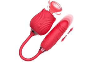 GENÉRICO Succionador de Clítoris: Rose Sex Toys Vibrator, Juguetes Sensuales pareja, Consoladores Sexuales Mujer, Masturbádores y Estimulador de Clítoris Femenino, Juguetes Eróticos, Brinquedos Sexuais Casais