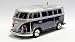 Produktbild Bluetooth Box Bus mit LED - Crystal Car Speaker Multimedia Radio mit MircroSD Slot USB (Schwarz)
