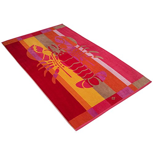 Preisvergleich Produktbild Vossen Strandtuch Lobster / 001 pink - 100 x 180