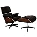 Produktbild STYLE INTERIOR FURNITURE Lounge-Sessel aus italienischem Echtleder, mit Armlehnenlehner