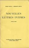 Image de Nouvelles lettres intimes 1846-1850 (Biographies, Autobiographies t. 550)