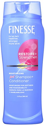 Finesse 2 in 1 Moisturizing Shampoo and Conditioner 13 fl oz (384 ml) by LORNAMEAD BRANDS INC.