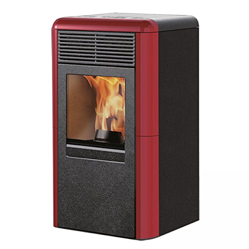 Italiana Camini E779460 ITC Point Plus Bordeaux Pelletofen