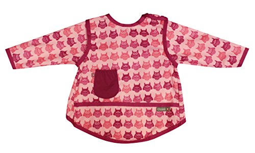 Pop-In Close Coverall Bib (6-18 months, Owl)