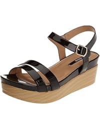 MTNG Collection Cuma, Sandalias con Plataforma Plana para Mujer