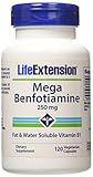 Life Extension Mega Benfotiamine 250mg (120 Vegetarian Capsules) (Personal Care)